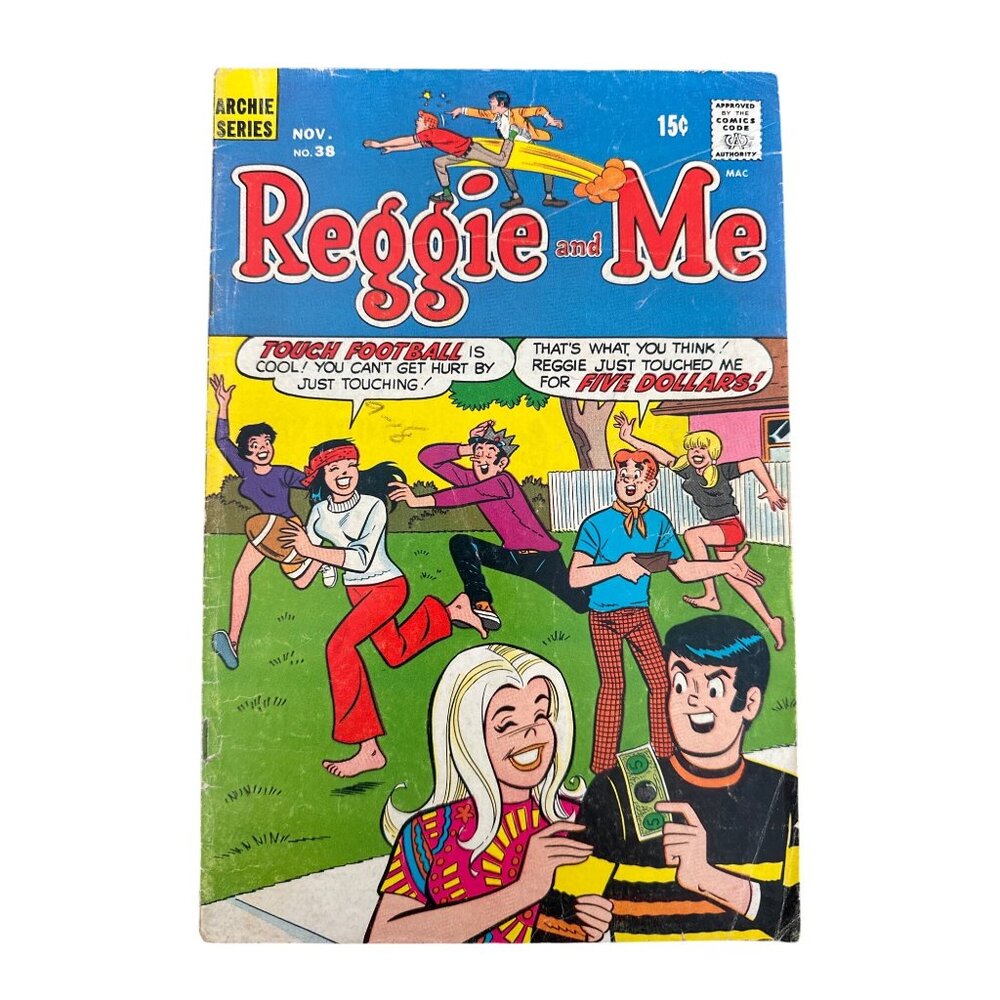 Archie Comics Reggie And Me #38 November 1969 Bagged Boarded Vintage Comics
